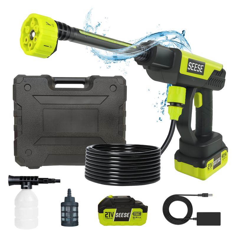 SEESE 1000 PSI Cordless Pressure Washer