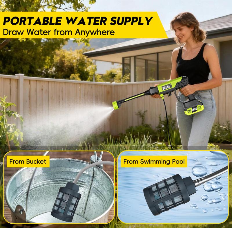 1000 PSI Cordless Pressure Washer